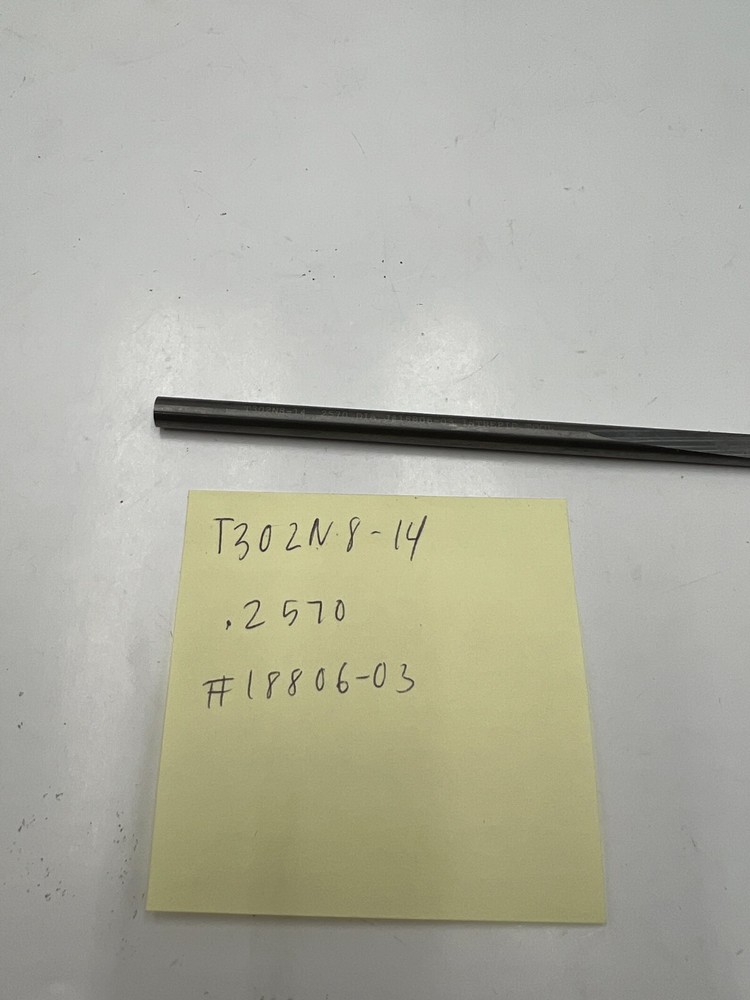 Interpid Tool T302N8-14 .2570 DIA SOLID CARBIDE DAGGER DRILL BIT #18806-03 "6L"