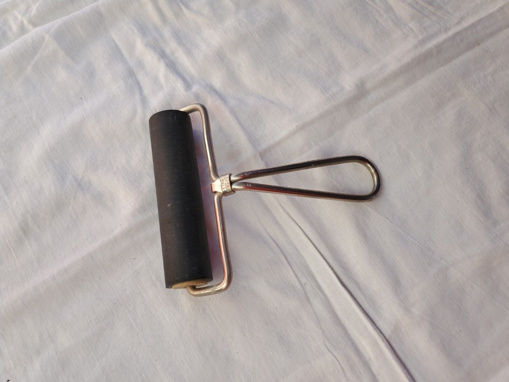 Brayer Speedball Vintage - Block printing Roller Tool without box