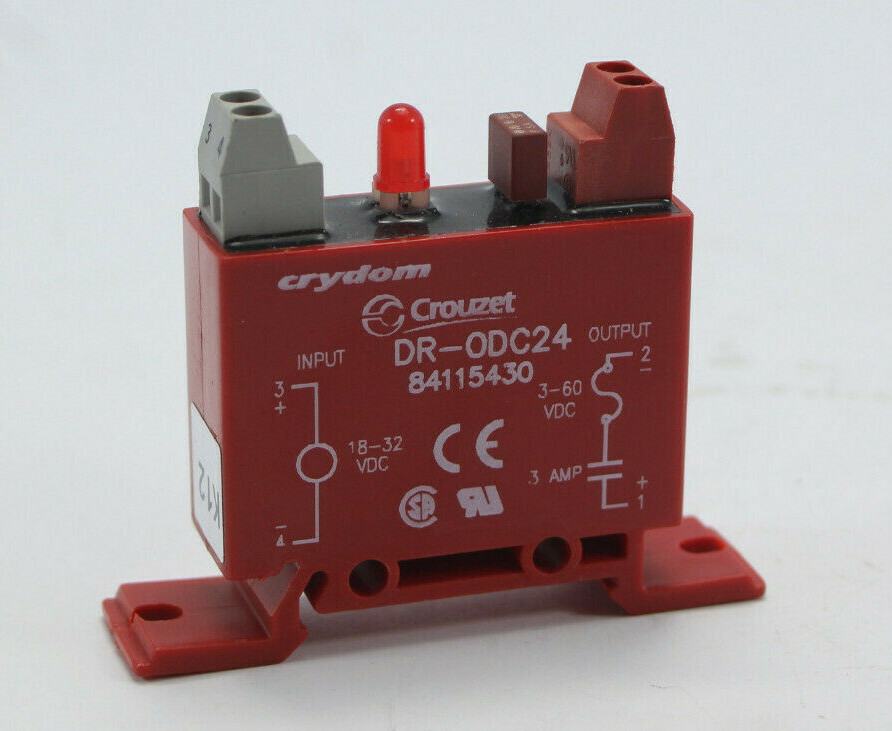 Crydom Crouzet DR-0DC24 Solid State Relay Used