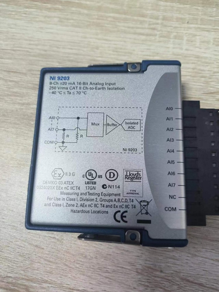 Used NI 9203 cDAQ Analog Current Input Module NI-9203 Free Shipping