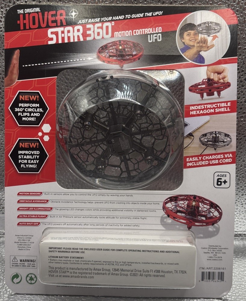 Hover Star 360 Motion Controlled UFO