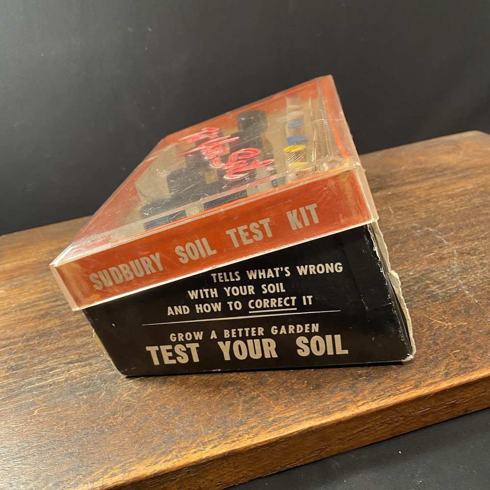 Vintage Environmental Science Sudbury Soil Test Kit for Display PRIORITY MAIL