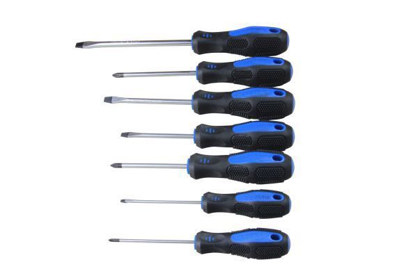 Magnetic Screwdriver Set US PRO Tools Slotted Flat Philips PH0 PH1 PH2 SL 1592