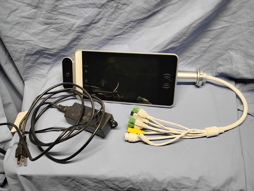 meridian kiosk temperature check screen