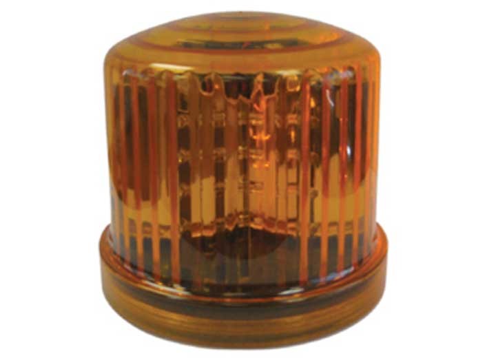 Uni-Bond Lighting E-480AM Battery Operated Amber LED Beacon Light 20-Diode