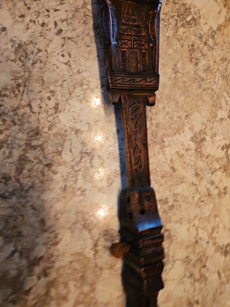 Hasapi Lute wood 2 string musical instrument