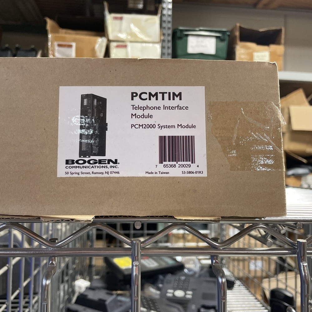 Bogen PCMTIM Telephone Interface Module New