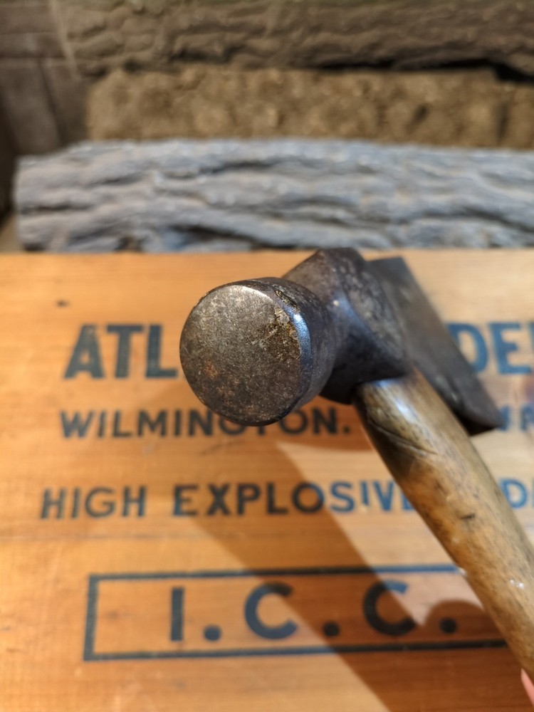 Vintage Germantown Tool Works Half Hatchet/Axe, Original Octagon Handle