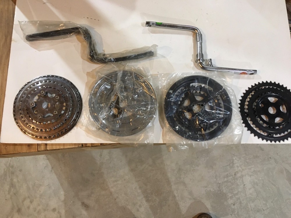 BICYCLE CRANK / CHAINRING BUNDLE.  6X