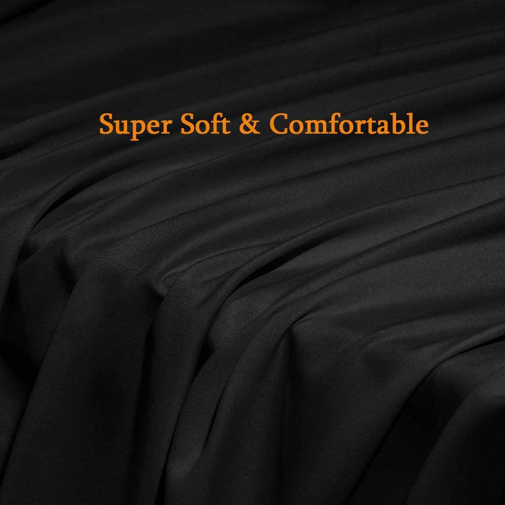 SONORO KATE Bed Sheet Set Super Soft Microfiber 1800 Thread Count Luxury Egyptia