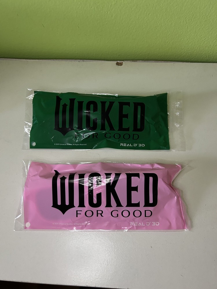 Wicked For Good 3D Glasses