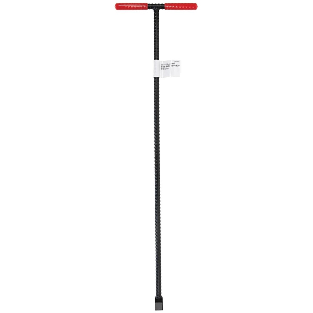 36" Water Meter Key - Steel T Handle