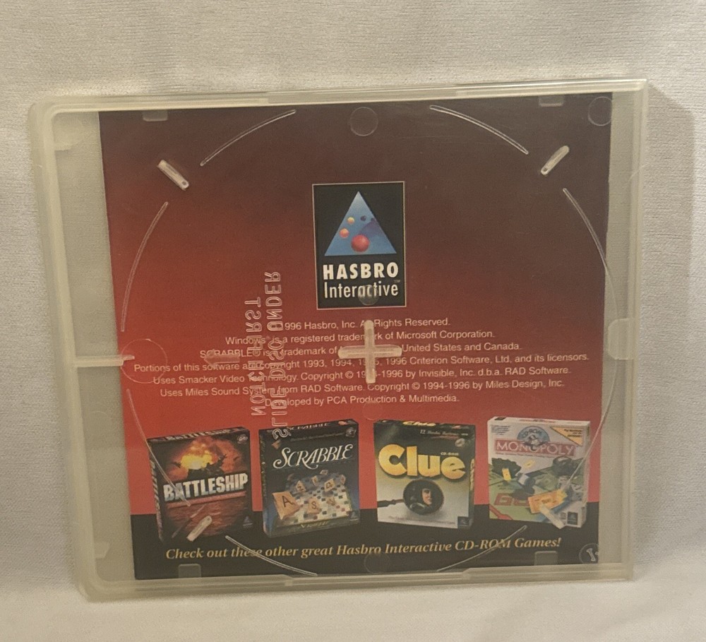 Hasbo Ultimate Yahtzee Interactive CD-ROM Game for Windows 3.1/95 # 99006