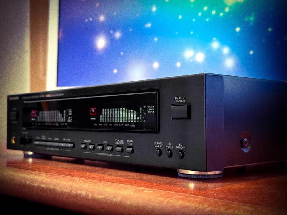 TECHNICS SH-E85 🌈RaRe🌈 Vintage Stereo Digital Equalizer