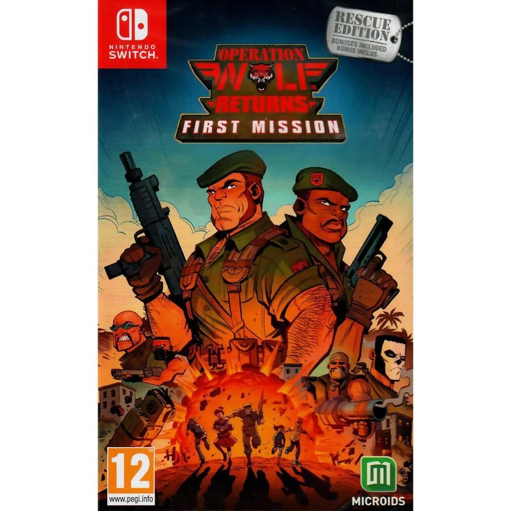 Operation Wolf Returns: First Mission - Rescue Edition [Nintendo Switch]
