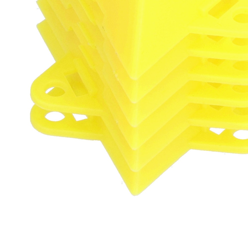 20Pcs Cone Support Stand Pyramid Riser Plastic Set Kit for Canvas Cabinet Door