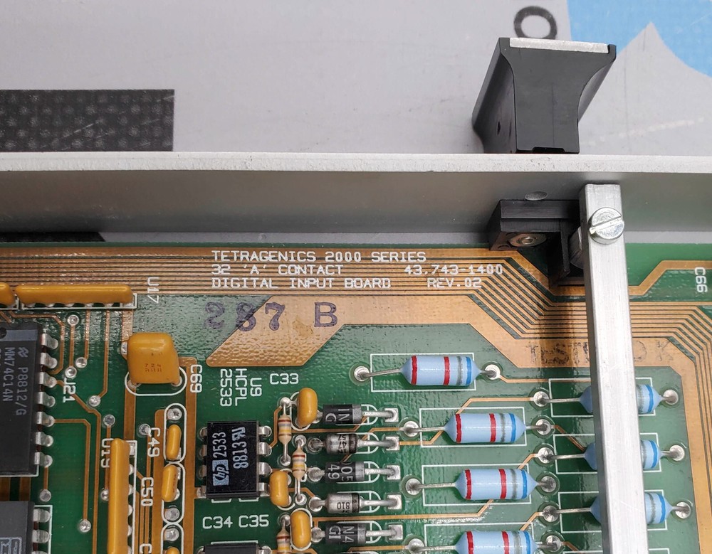 Tetragenics 43,743-1400 Digital Input Board