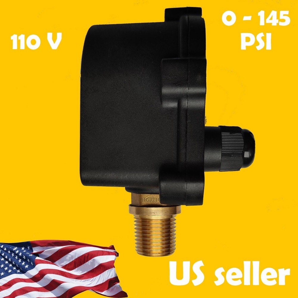 GamaTech 110V 145PSI Digital Pressure Controller Well Water Pump Switch