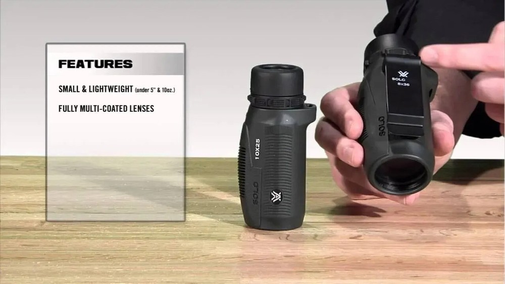 Vortex Optics Solo 8x36 Fully Multi-Coated Monocular S836