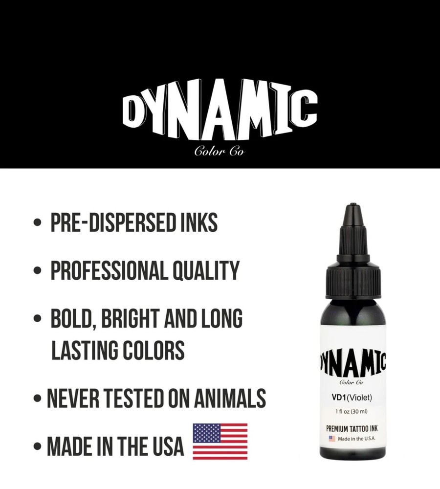 Dynamic Tattoo Ink Violet