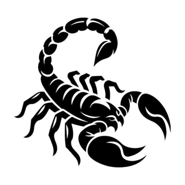 Scorpion Silhouette Wall Art Stencil for Creative Projects - StencilAir