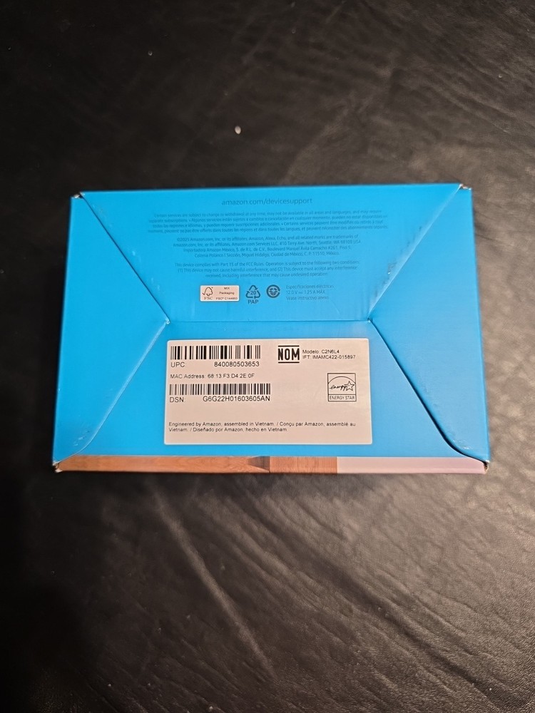 Amazon Echo Dot 5th Gen. Smart Speaker - Charcoal D