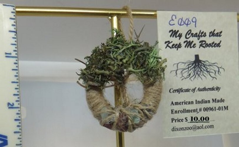 Approximately 1 1/2" Wreath with Tree of Life