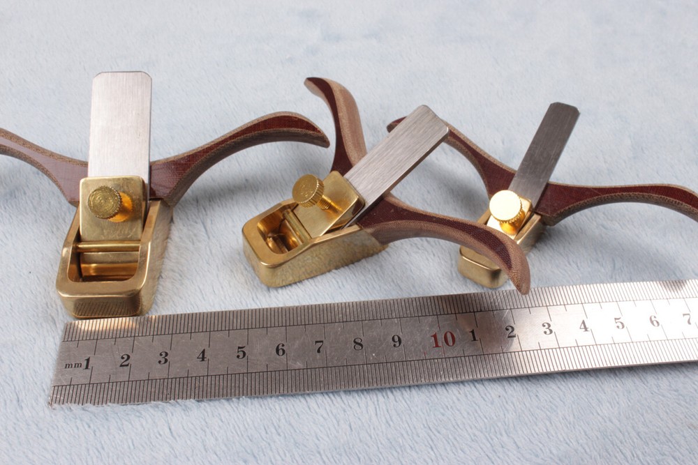 1Set Brass Planes Violin Luthier Tool Authentic Tools Woodworking Tools 3PCS