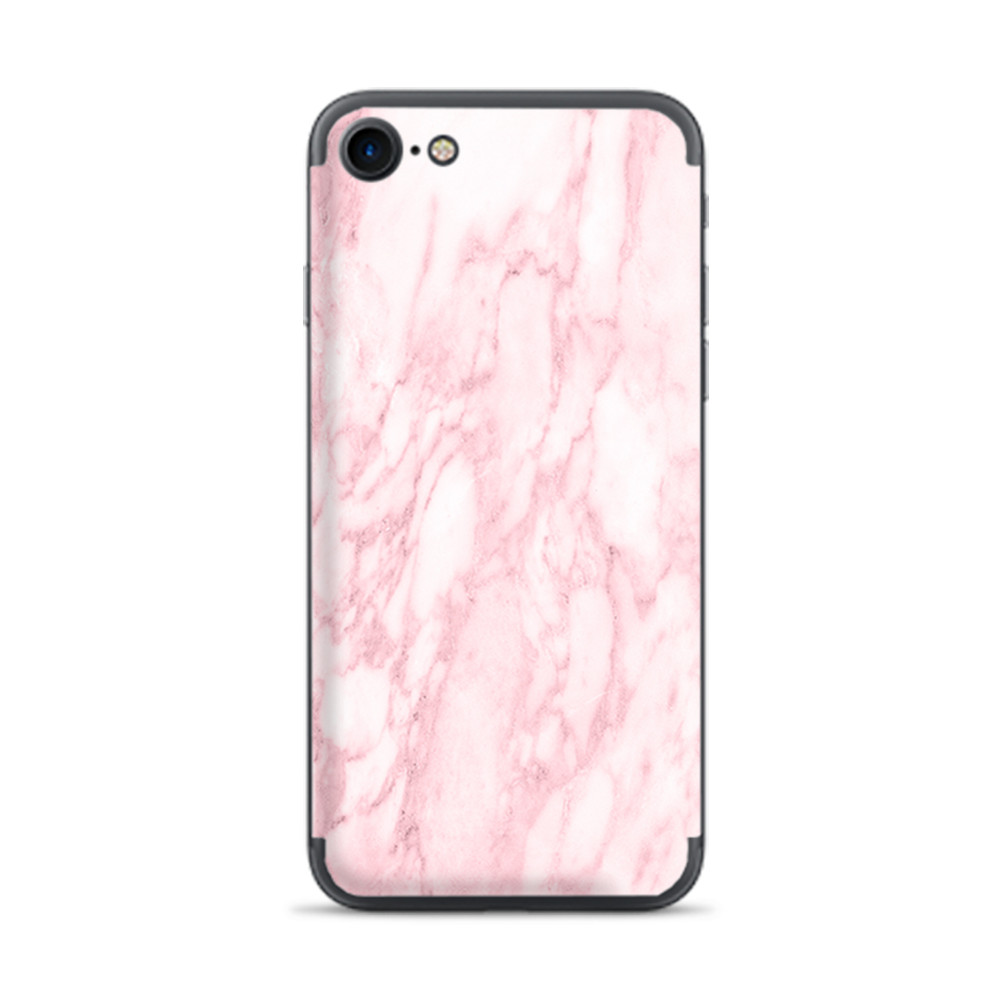 Apple iPhone 7 / 8 Skins Decal Wrap Rose Pink Marble Pattern
