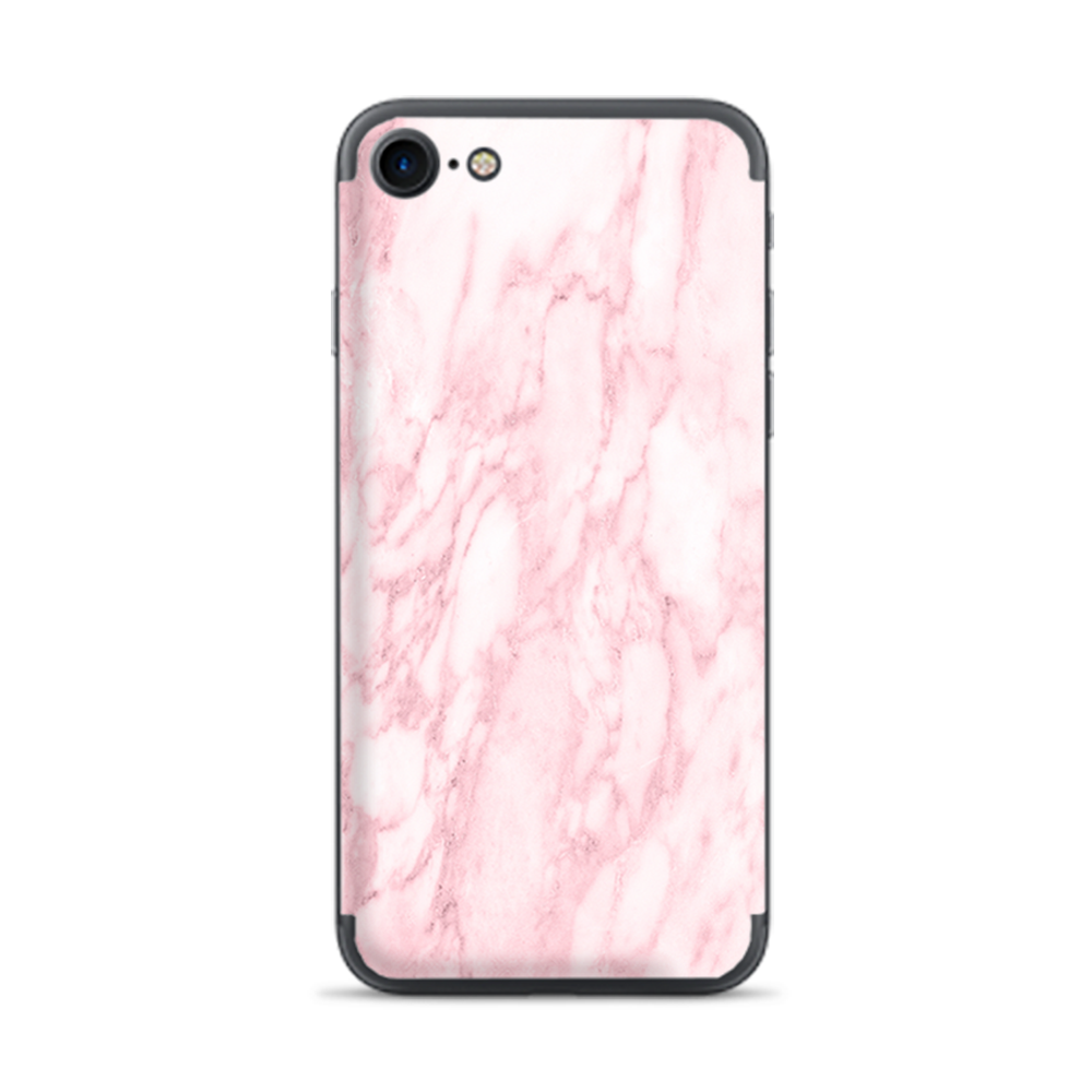 Apple iPhone 7 / 8 Skins Decal Wrap Rose Pink Marble Pattern