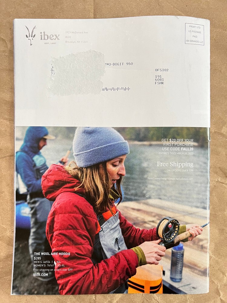 Ibex Wool catalog, Fall 2022