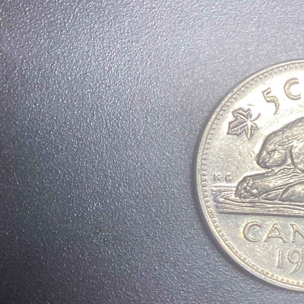 1973 Canada 5 Cents Good Condition Coin