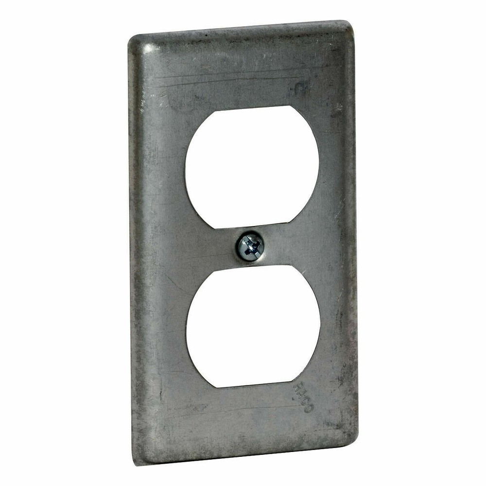 Hubbel/Raco 864 Single Device Duplex Box Cover