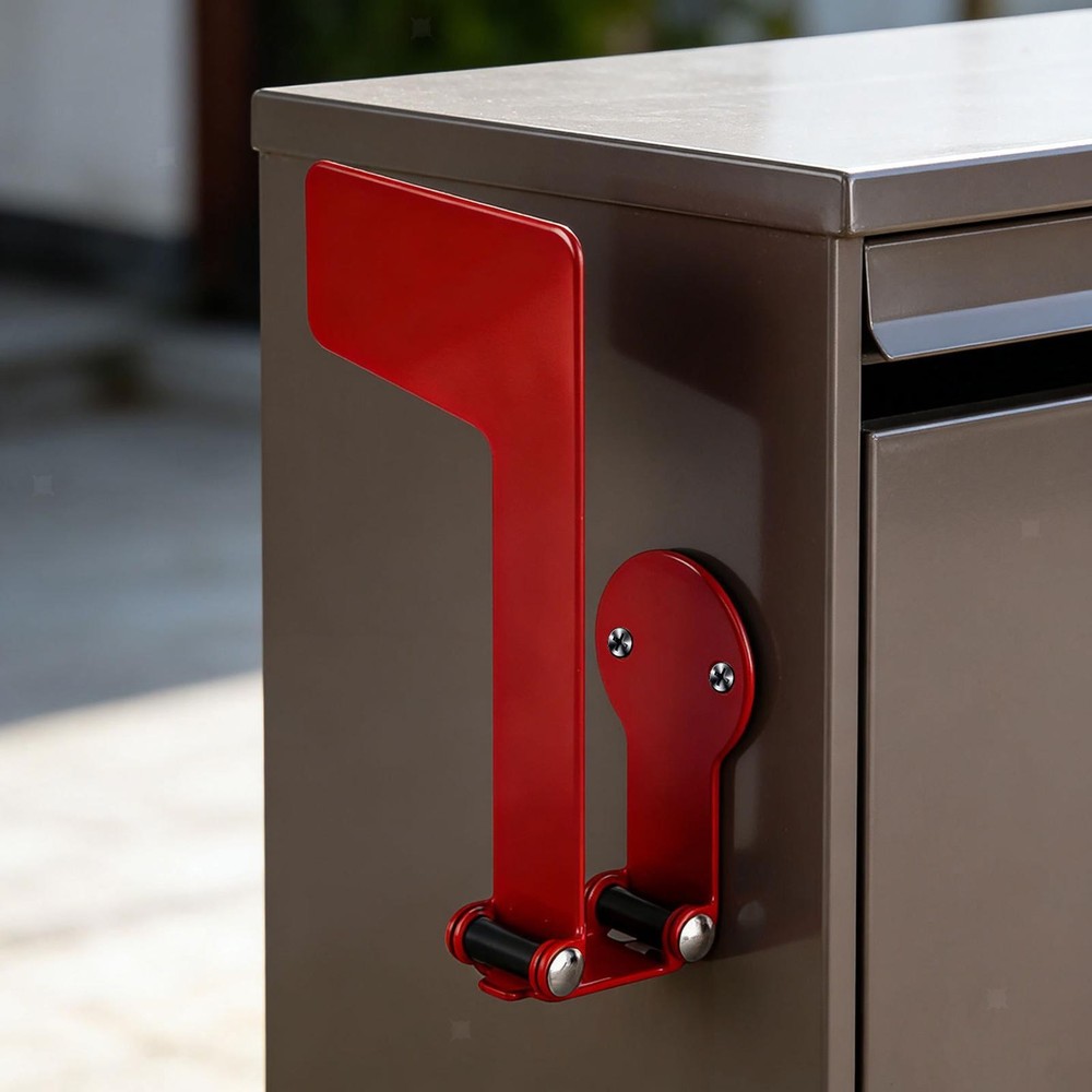 Mailbox Flag Red Postal Flag Foldable