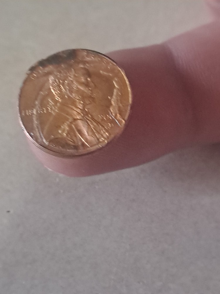 2007 D Penny with Dime Error