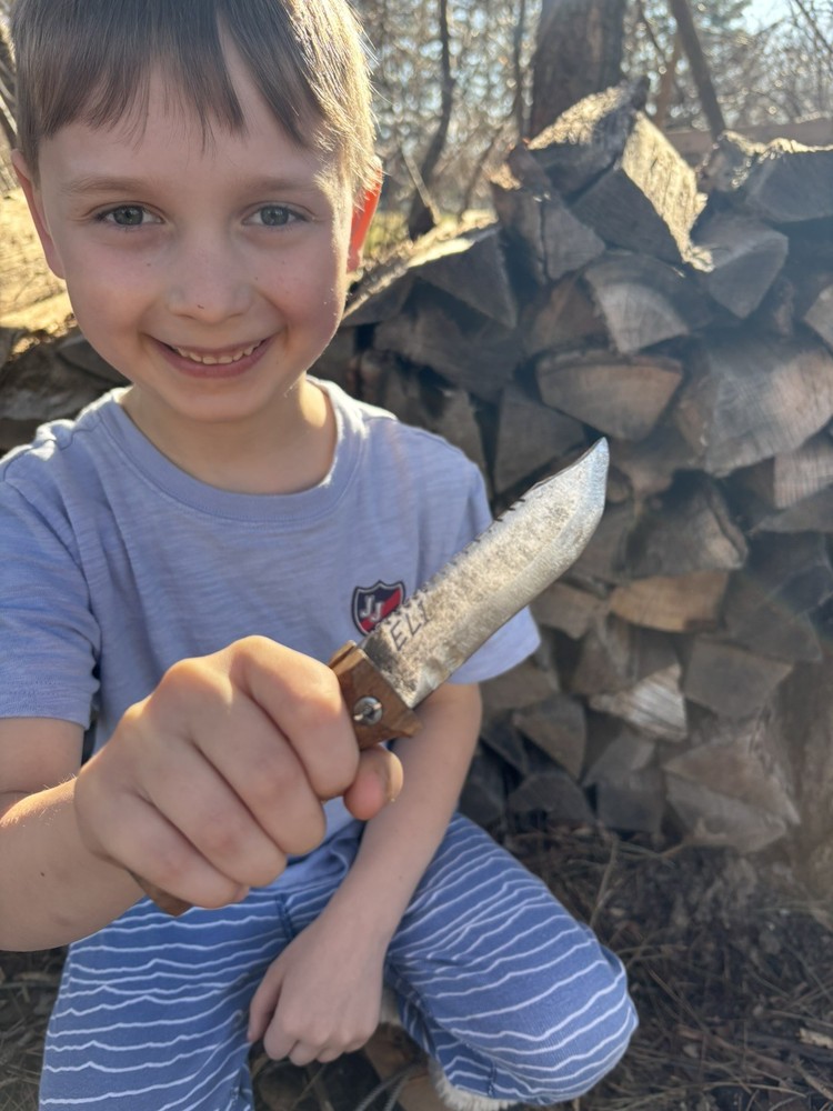 DIY Knife Making Kit Father Son Scout Activity for kids 6+ ￼