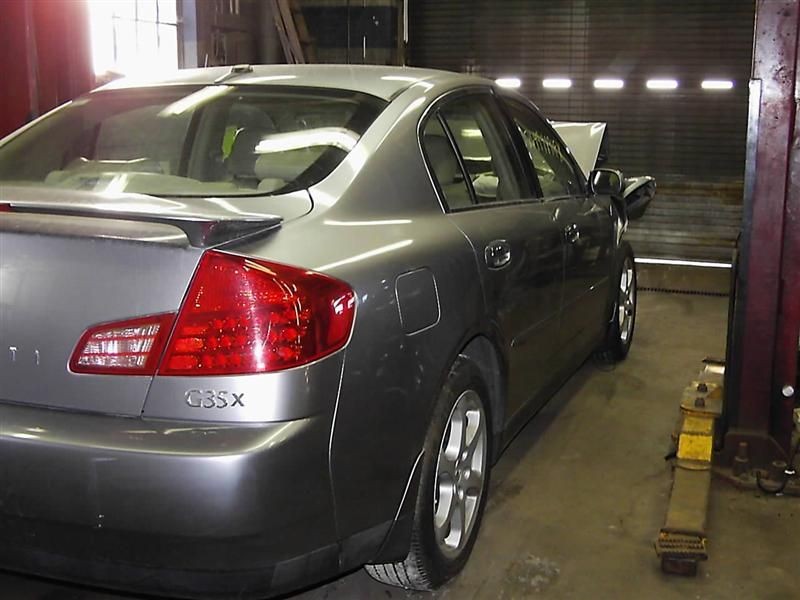 04 INFINITI G35 SCREEN NAVIGATION DVD PLAYER