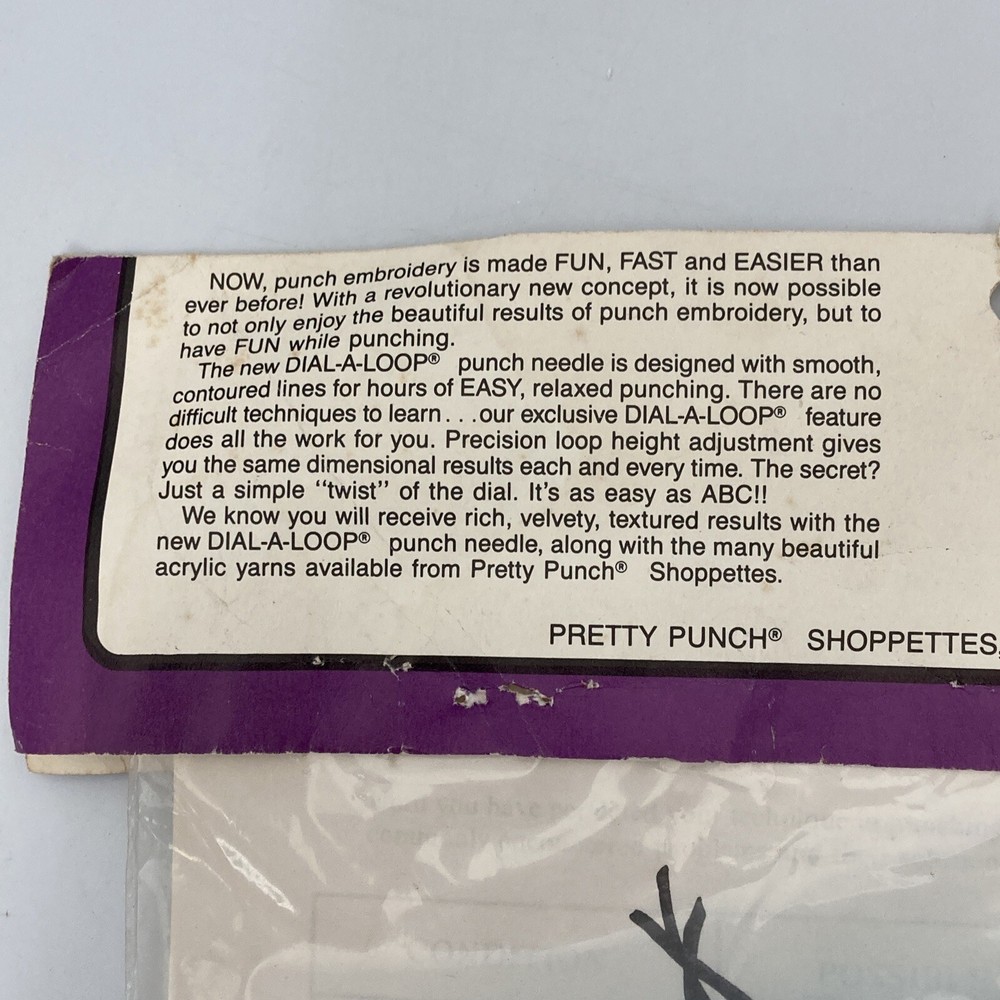 Country Goose Pattern Punch Embroidery Kit