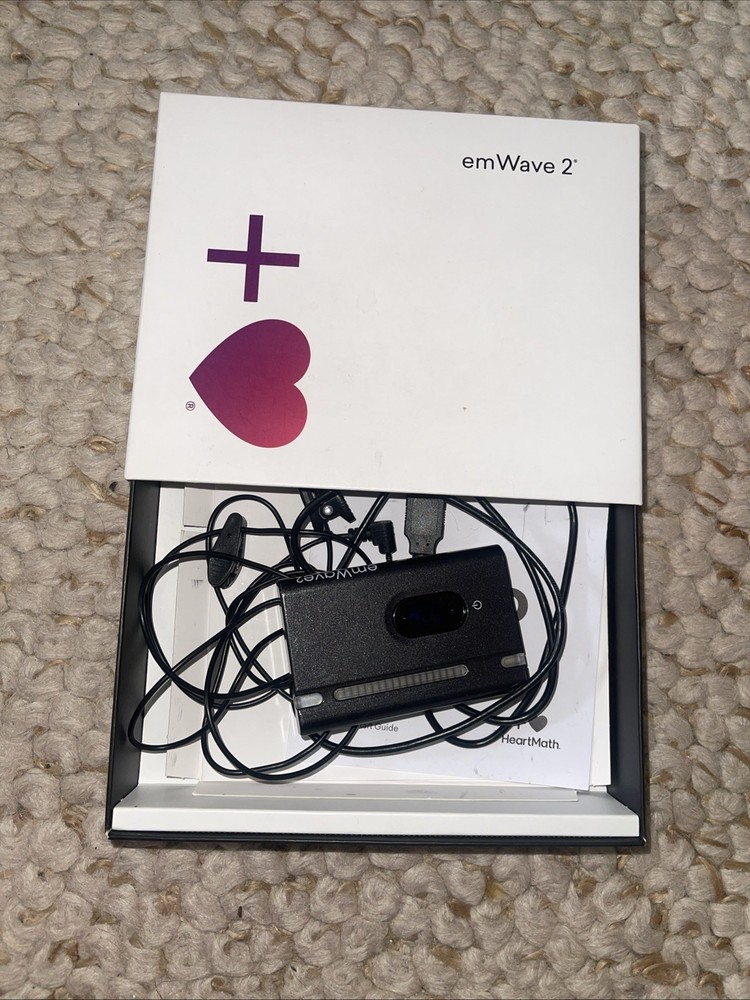 HeartMath emWave2 Portable Stress Anxiety Relaxation Device