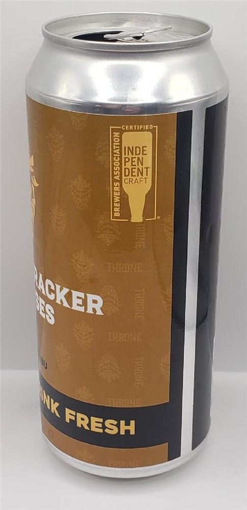 Craft Beer Can Throne Brewing Company Graham Cracker Molasses Porter
