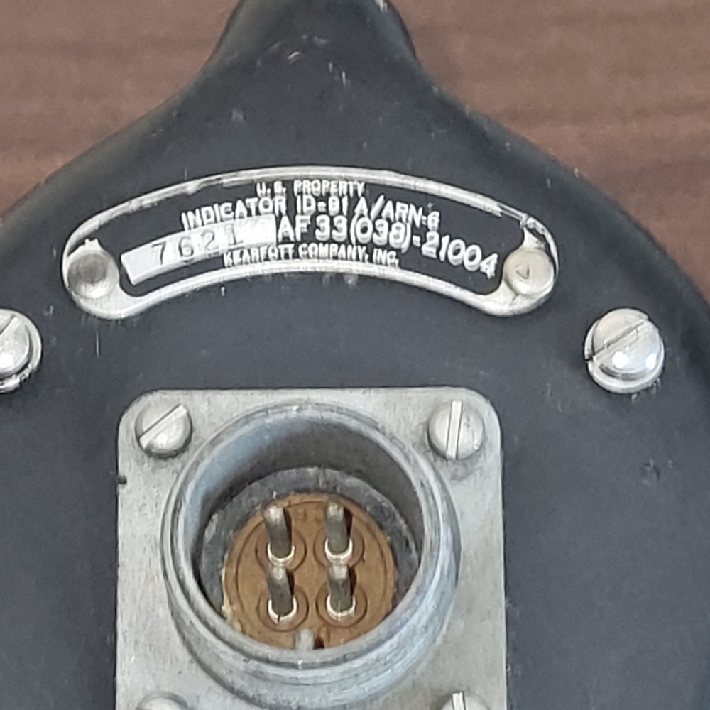 ID-91B/ARN-6 COMPASS INDICATOR FOR MILITARY ADF SET UNTESTED