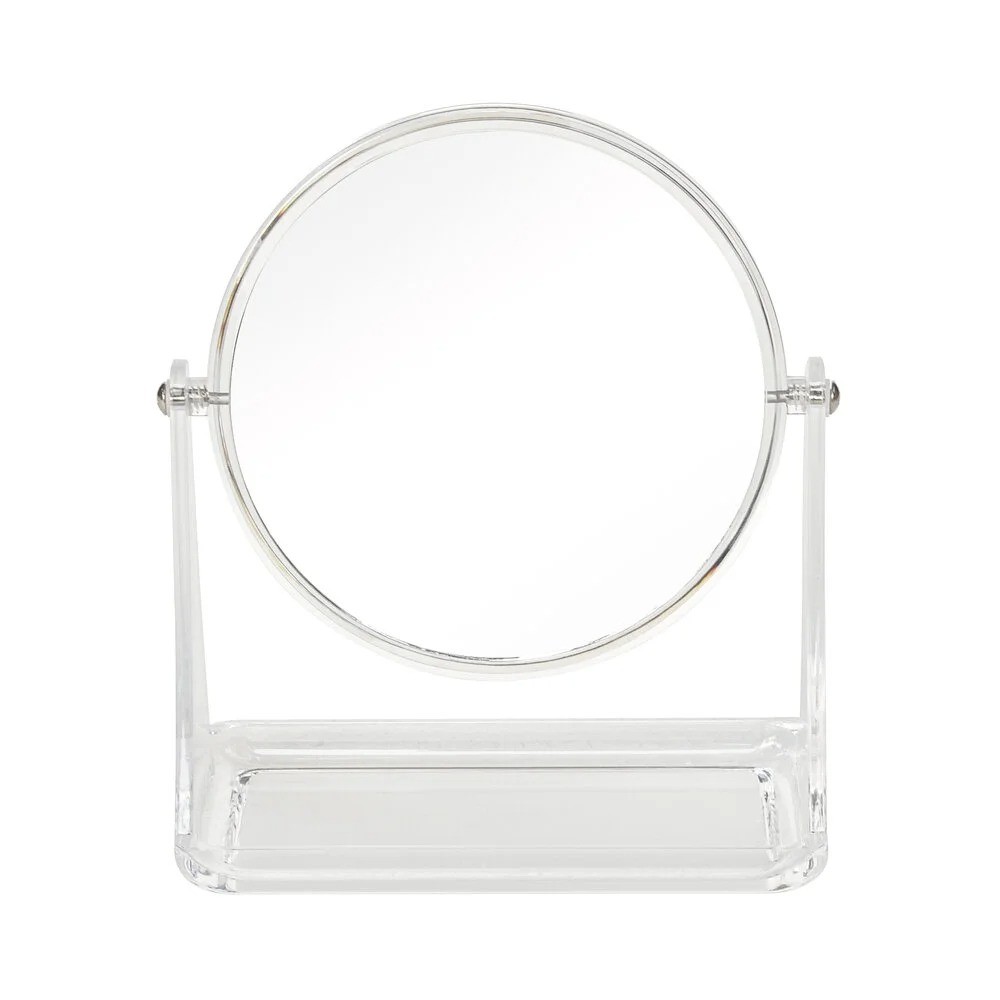 Double-Sided Vanity Mirror, Clear