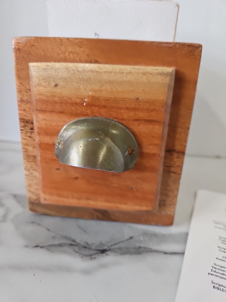Mary & Martha Wooden Scripture Box