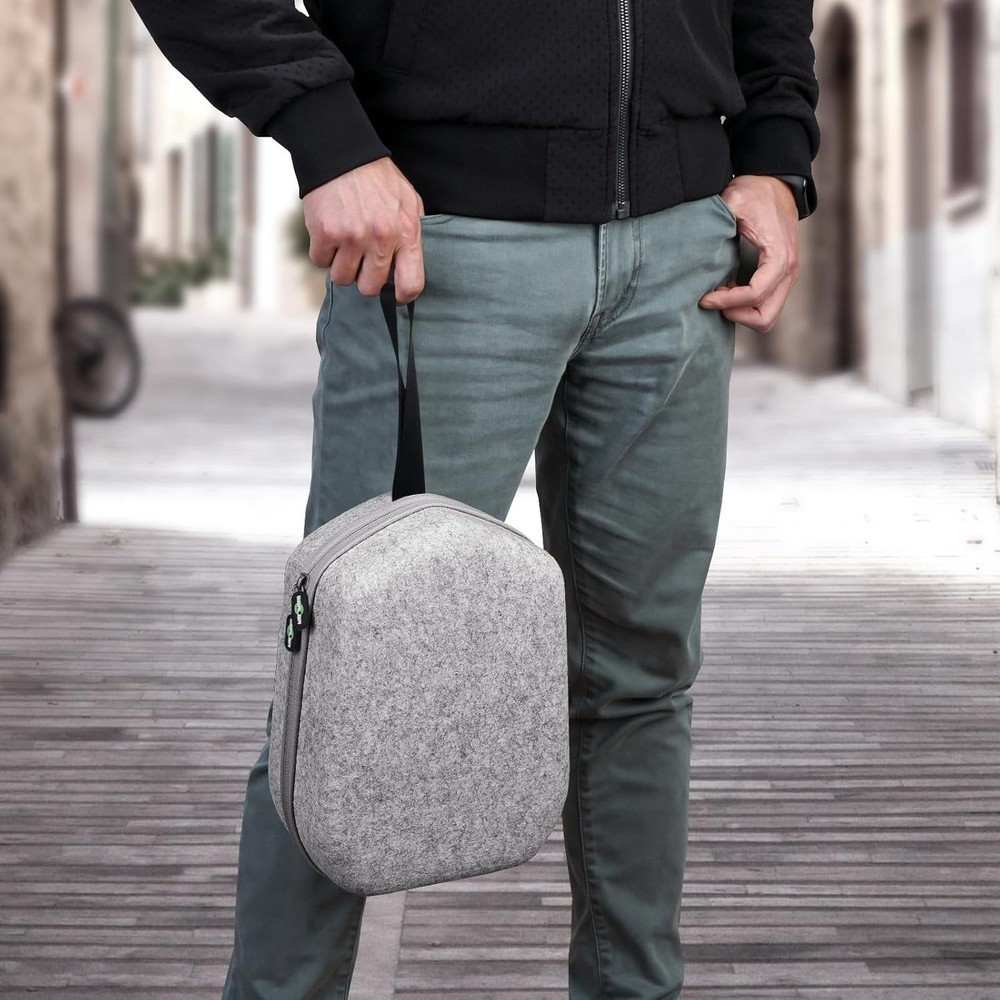 Eco-Friendly Hard Case for Oculus Quest 3/2 & Vision Pro - Compact Organization