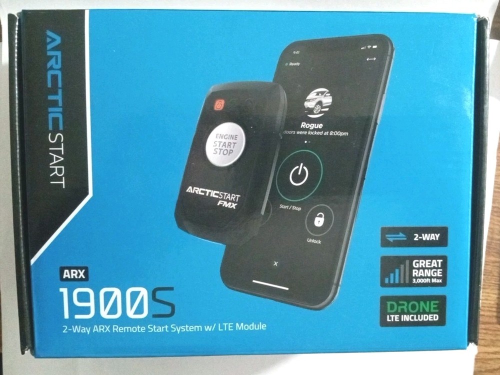Arctic Start ARX1900S All-in-One 2-Way Remote Start Bundle