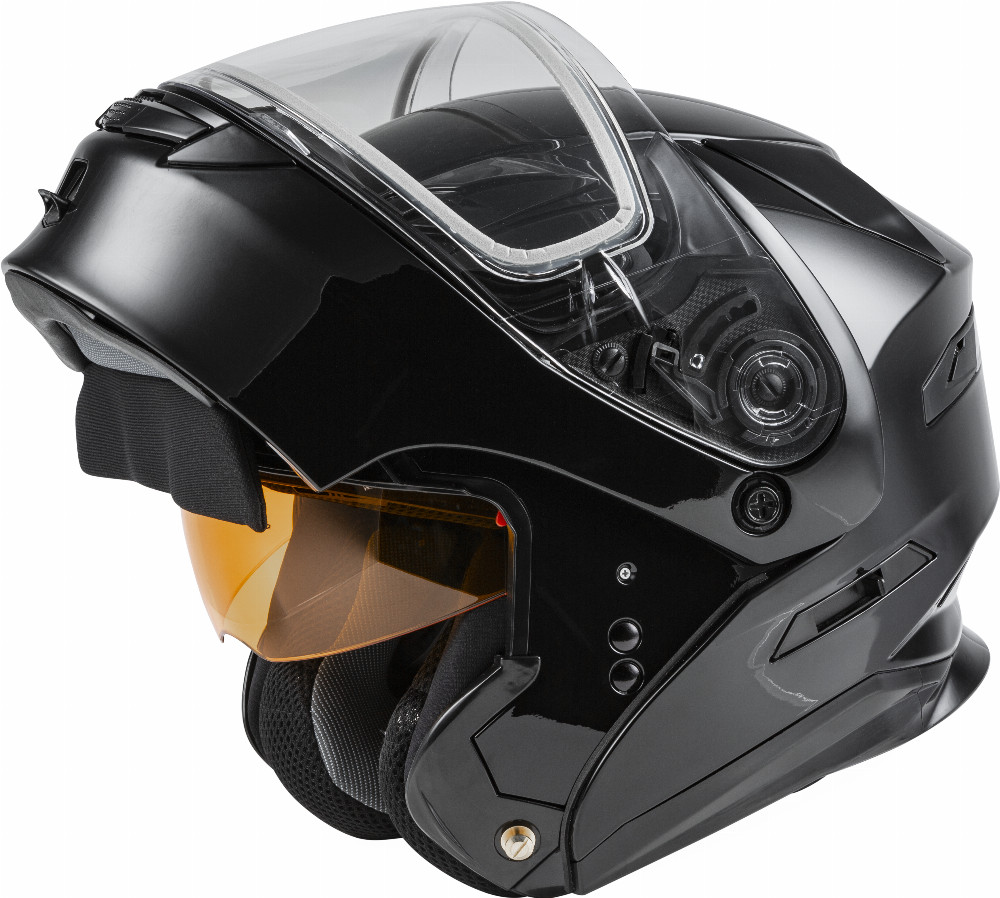 MD-01S MODULAR SNOW HELMET BLACK MD