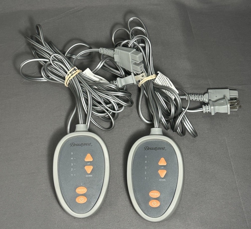 2x Beauty Rest Electric Blanket Temperature Controllers Only Model# SCMP 2.5.1