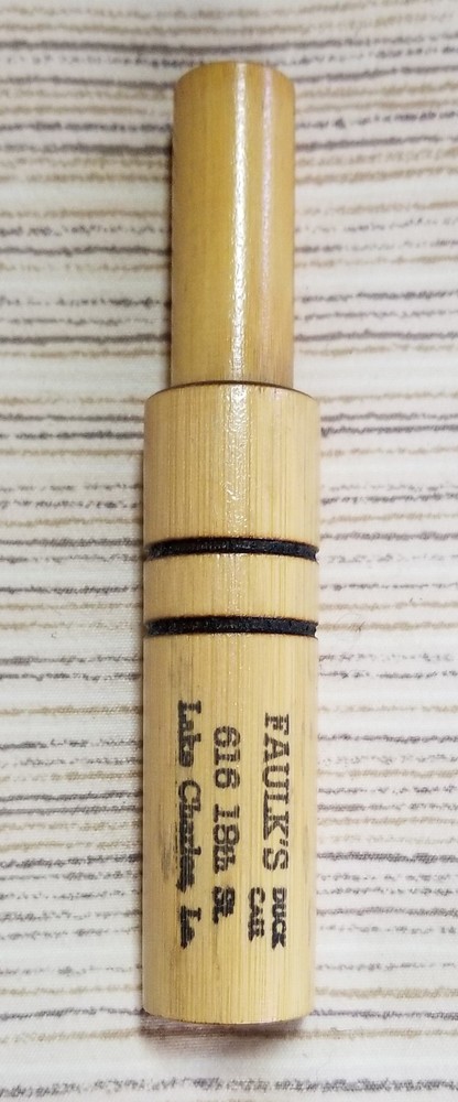Faulk's Game Call   CA-11    Cane Duck Call