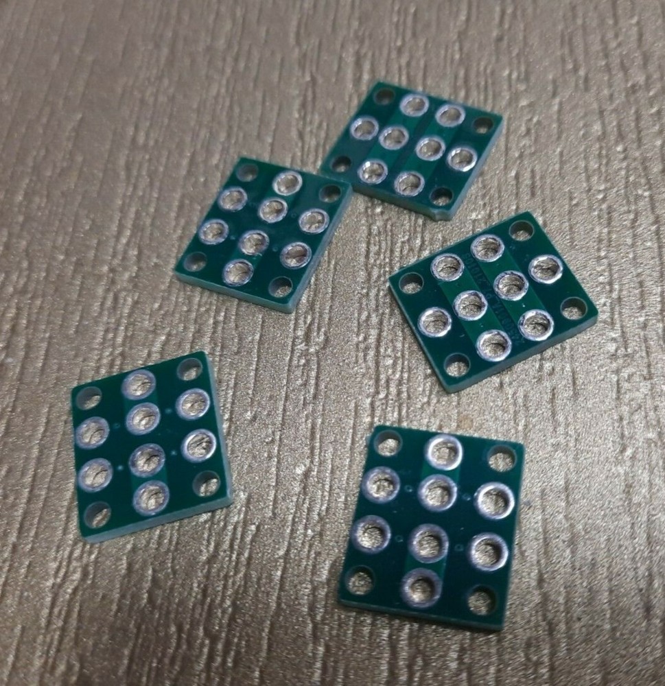 5 pcs Tiny 1-2 Component PCB Prototyping Breadboard DIY ROHS SIMPLE CIRCUIT