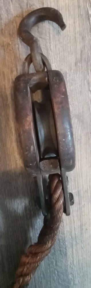 Block & Tackle - Vintage Practical Tactical Or Decortive